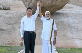 Narendra Modi, Xi Jinping, Mahabalipuram