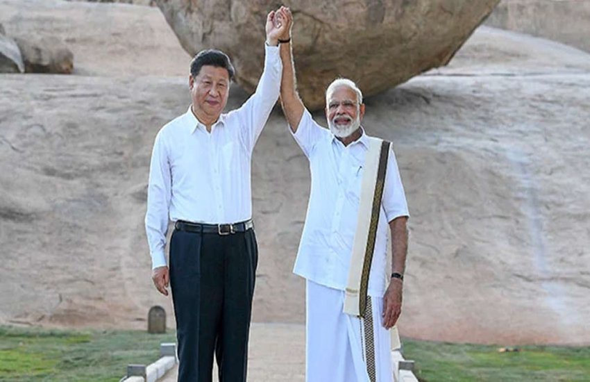 Narendra Modi, Xi Jinping, Mahabalipuram