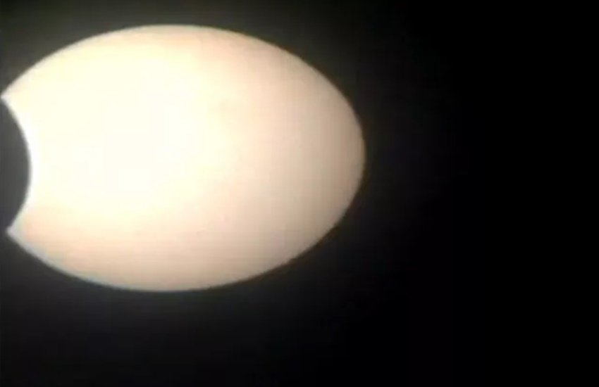 solar eclipse, surya grahan 2020, surya grahan 2020 photos, solar eclipse noida