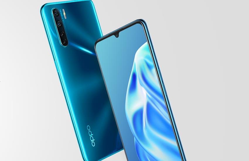 Oppo F15 Blue