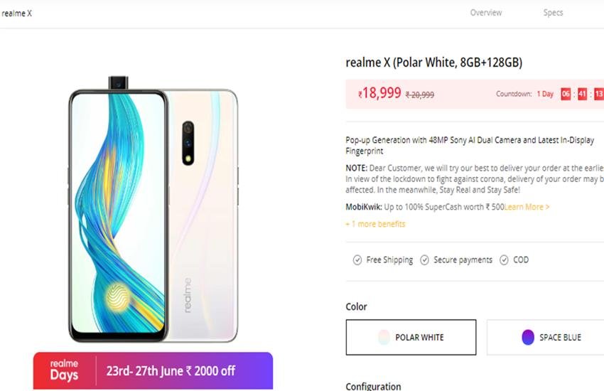 Realme Days Sale