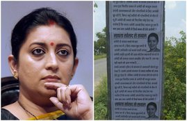 Smriti Irani, Social Media, Poster