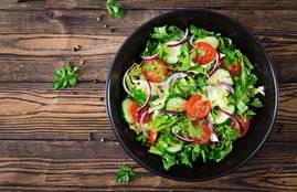 green salad, green salad recipes, green salad benefits