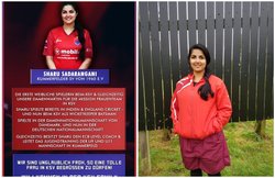 टी10 क्रिकेट लीग में पुरुषों संग खेलने वाले पहली महिला बनीं शरान्या सदारंगानी, रचा इतिहास