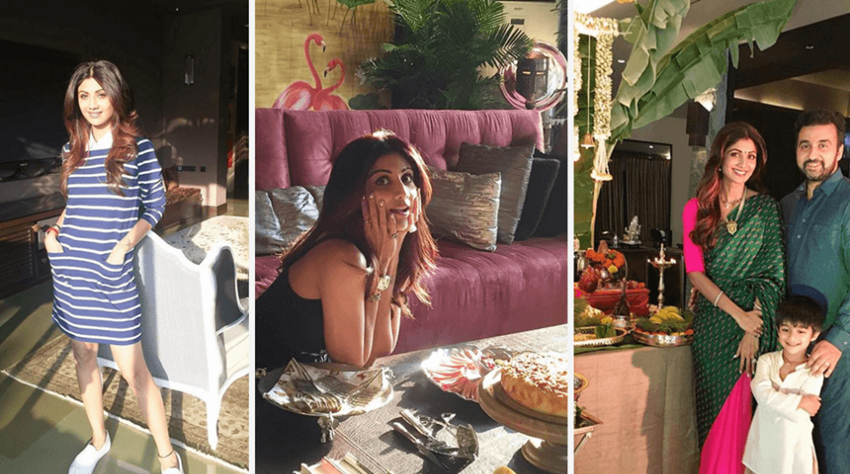 Shilpa Shetty House: बॉलीवुड स्टार्स जितनी ग्लैमरस लाइफ जीते हैं उनकी लाइफस्टाइल भी उतनी ही लग्जरियस होती है। फिर चाहे आलीशान बंगले की बात हो या फिर शानदार गाड़ी की, हर मामले में इनके भव्य लाइफस्टाइल की झलक मिलती है। शिल्पा शेट्टी अकसर सोशल मीडिया में अपने मुंबई वाले बंगले की झलक दिखाती रहती हैं। आइए देखते हैं अंदर से कितना भव्य है उनका यह बंगला: