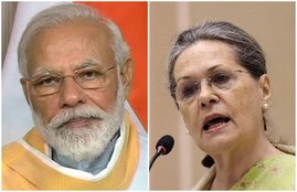 sonia gandhi narendra modi