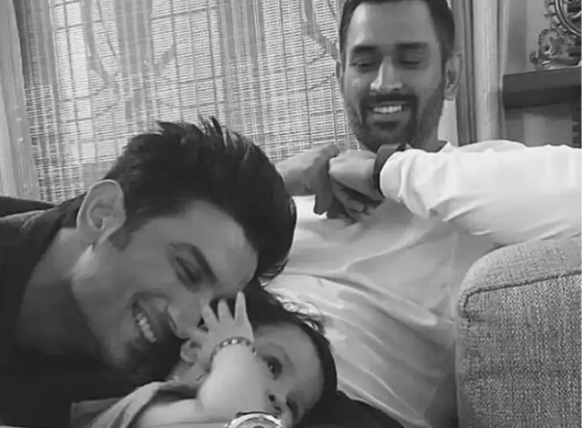 Sushant singh rajput, ms Dhoni, Jiva dhoni