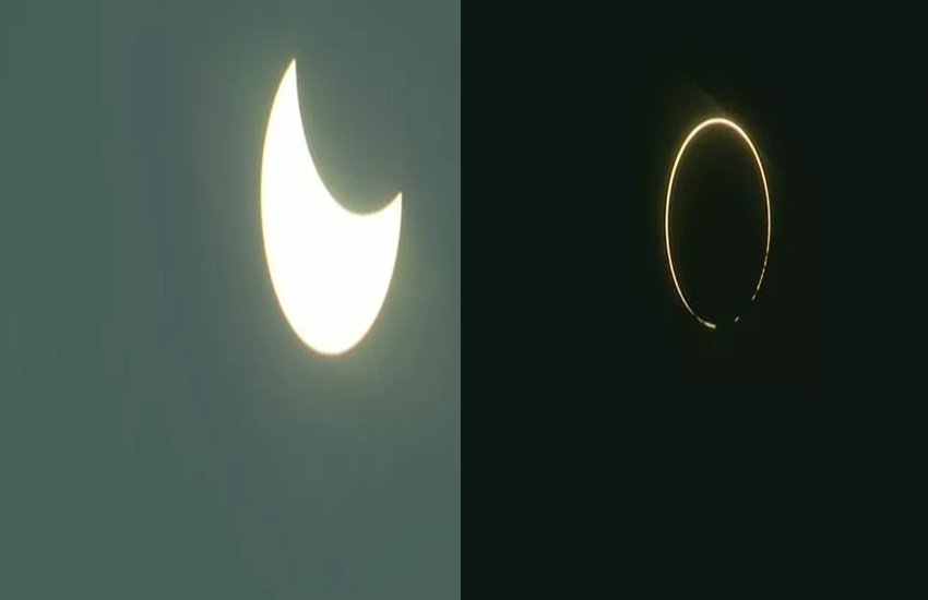 surya grahan, surya grahan 2020, surya grahan 2020 photos, solar eclipse dehradun