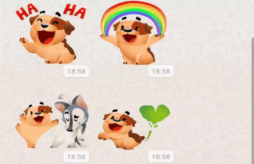 WhatsApp animated stickers
