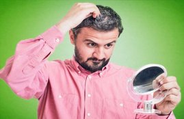 stress white hair solution, stress causes white hair, white hair due to stress