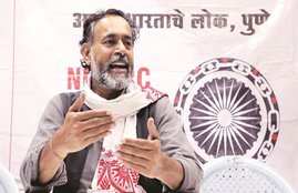 yogendra yadav, delhi, tweet