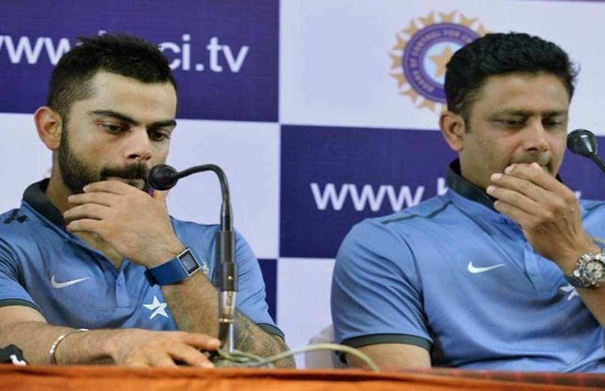अनिल कुंबले और विराट कोहली में लंबे समय तक मतभेद रहा है। (सोर्स - सोशल मीडिया)