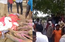 Cremation, Upper Caste, Lower Caste, Raibha Village, Agra