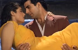 Akshay Kumar, Raveena Tandon, Akshay Kumar Raveena Tandon Engagement,