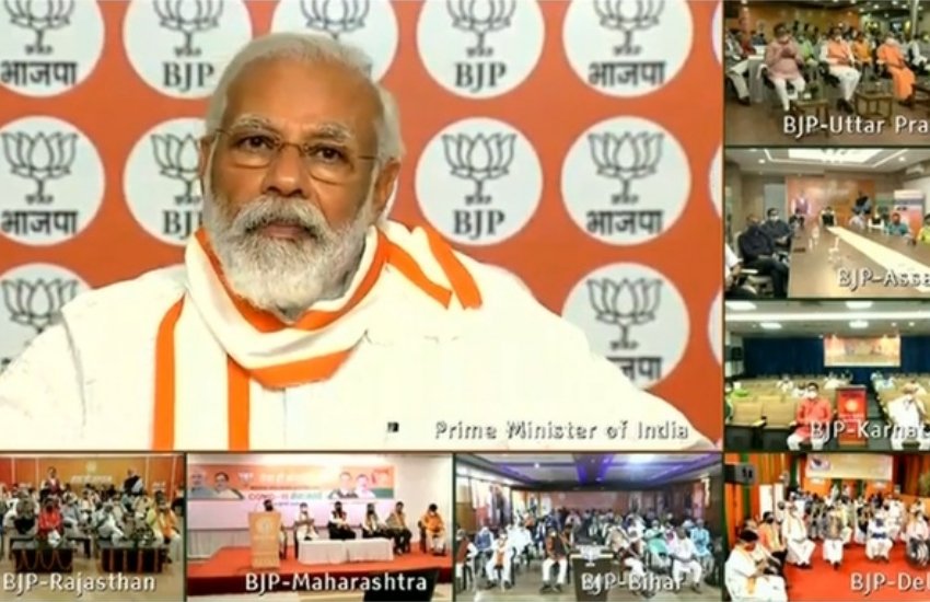 Seva Hi Sangathan, BJP, Bihar, COVID-19, Narendra Modi, Bhojpuri