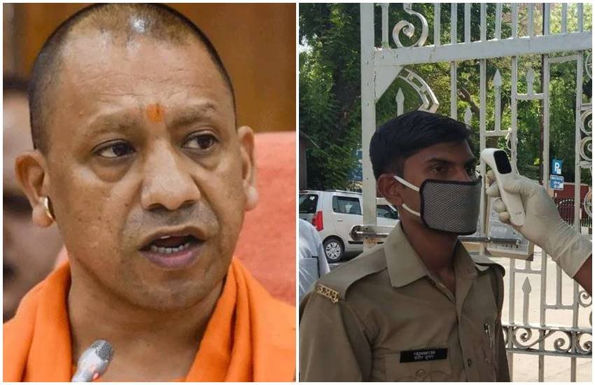 cm YOGI, up ,Corona Virus,