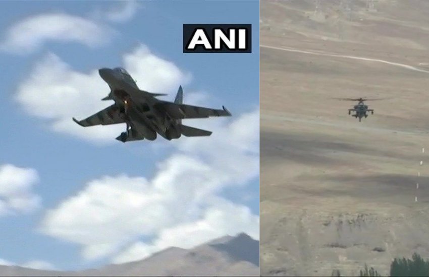 India-China Border News Live Updates: चीन बॉर्डर पर हरकत में वायुसेना, एयर ऑपरेशन के दौरान अपाचे चॉपर संग सुखोई और मिग जेट्स ने भरी उड़ान - Jansatta