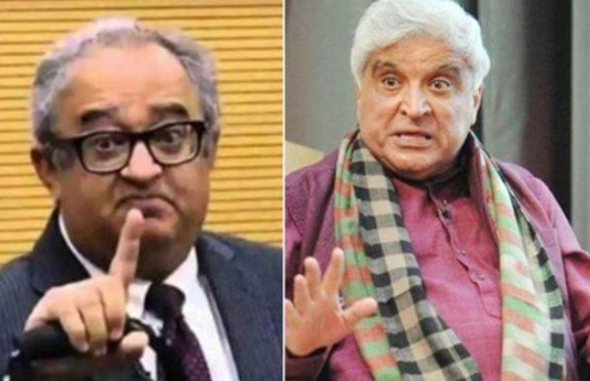 Tarek Fatah, Javed Akhtar, Tarek Fatah, Javed Akhtar, Tariq Fateh shared the video of a man