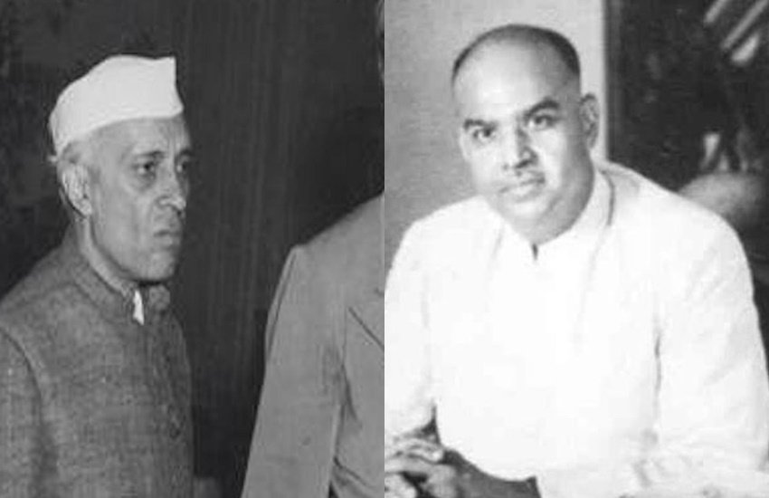Nehru and Mukherjee