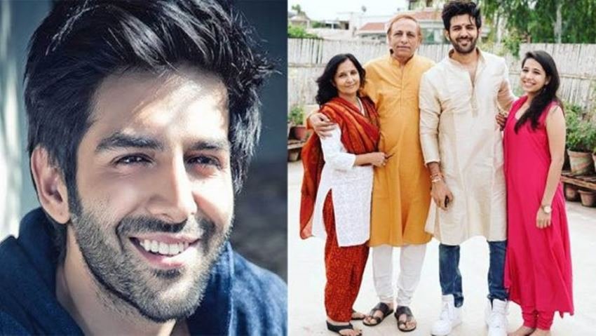 कार्तिक आर्यन का नाम आज के बड़े स्टार्स में शुमार हो चुका है। उनका परिवार मध्यप्रदेश में रहता है। उनके पिता मामूली नौकरी करते थे।