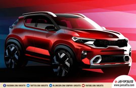 Kia Sonet official images, Kia Sonet Pictures, Kia Sonet Exterior image, Kia Sonet interior image