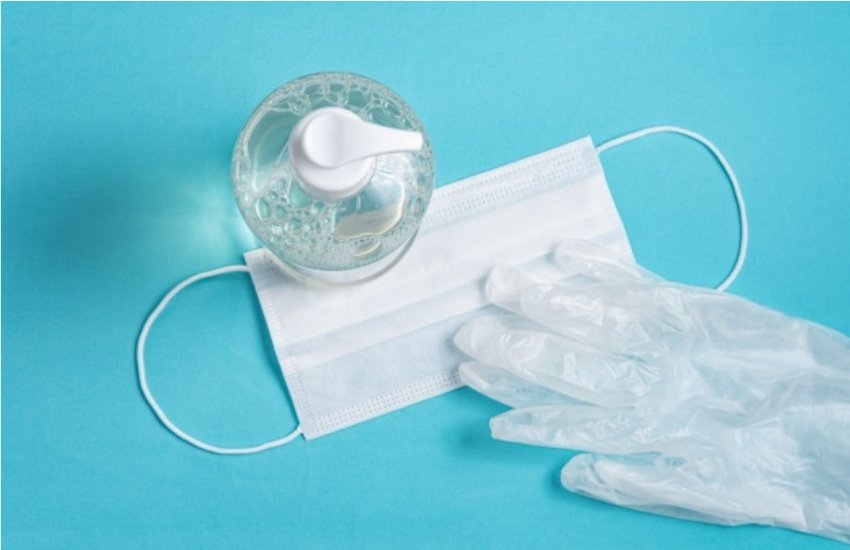 Mask, Sanitizer, BJP, Congress