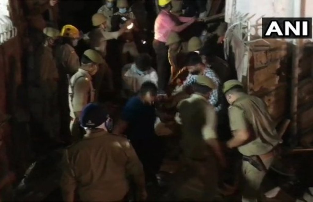 Noida Building Collapse, Noida Building, Noida Sector-11