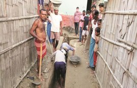 Bihar, Khagaria, PM Garib Kalyan Rojgar Abhiyan