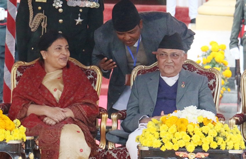 Nepal, KP Sharma Oli, Bidya Devi Bhandari