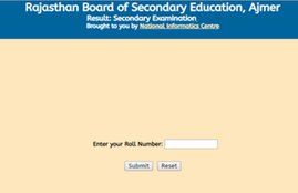 bser 10th result 2020, rajresults.nic.in