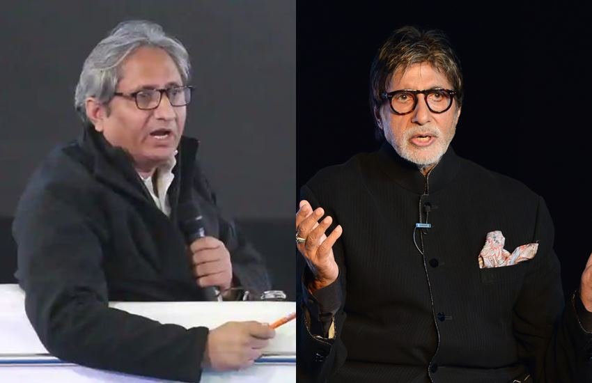 Ravish Kumar का अमिताभ बच्चन पर हमले वाला ब्लॉब फिर से एक बार वायरल हो रहा है। (Photo: Social media)
