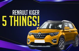 Renault Kiger 5 Things!