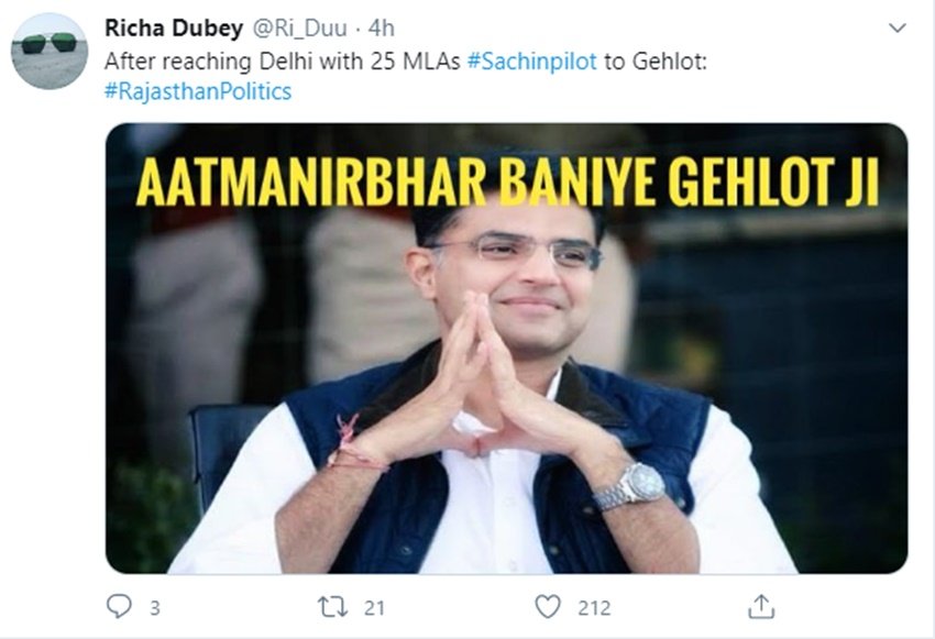 Sachin Pilot, INC, Congress