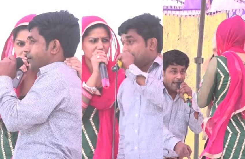 Sapna Choudhary, Sapna Choudhary Dance Video, Sapna Choudhary in pink suit, Sapna Choudhary Dancing