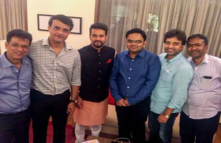 सौरव गांगुली क्रिकेट एसोसिएशन ऑफ बंगाल में अध्यक्ष और संयुक्त सचिव थे। (सोर्स - सोशल मीडिया)