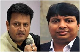 Ajaya Alok, Rohan Gupta, TV Debate.