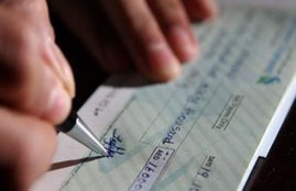 cheque bounce