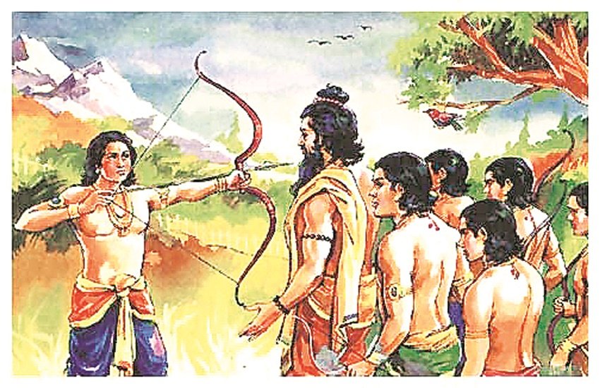 परशुराम से लेकर द्रोण तक ने वर्ण व्यवस्था के तहत शिक्षा को जाति की जंजीर में जकड़ दिया।