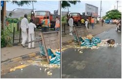 मध्य प्रदेश: सड़क किनारे अंडा बेच रहे 14 साल के लड़के का ठेला जमीन पर पटका, नगर निगम पर आरोप; वीडियो वायरल