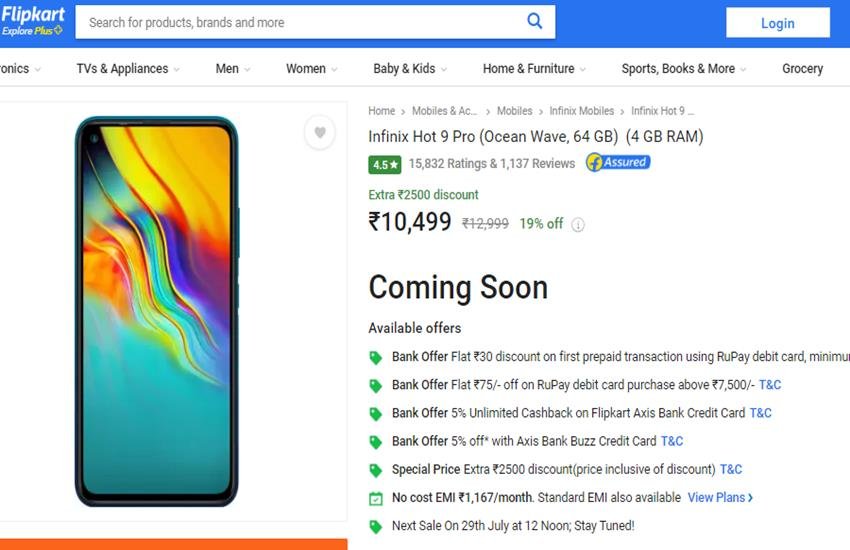 Infinix Hot 9 Pro