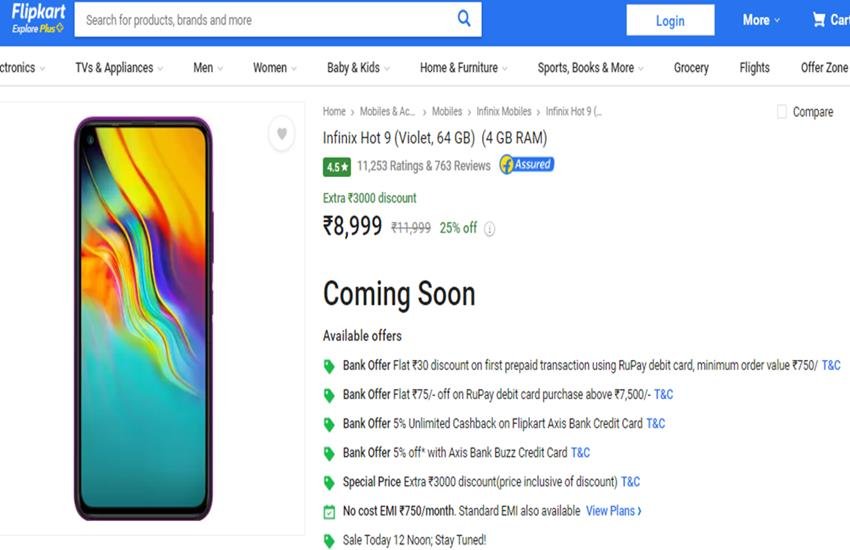 infinix hot 9