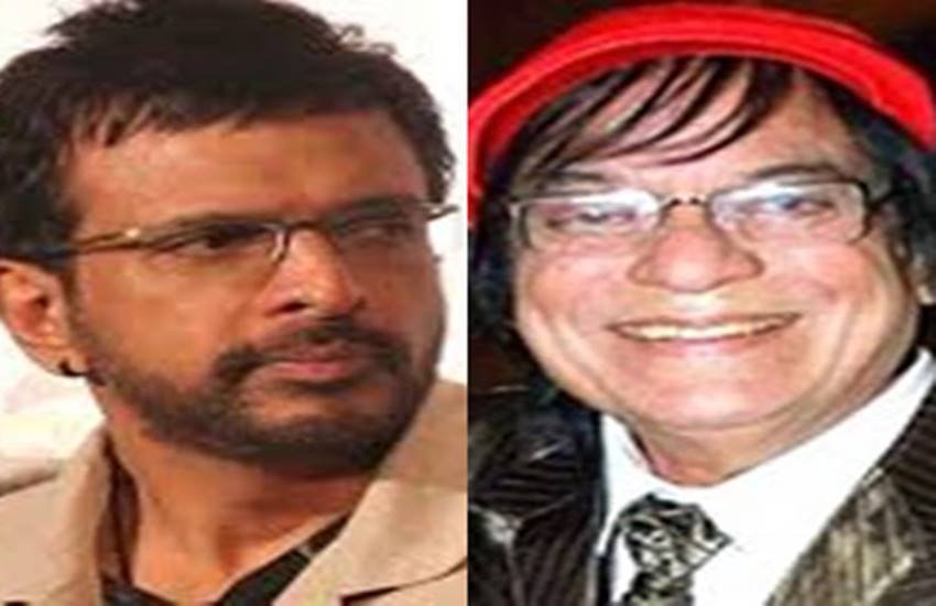 जावेद जाफरी और पिता जगदीप जाफरी। (फाइल फोटो)