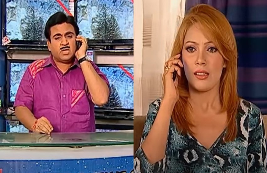 Taarak Mehta Ka Ooltah Chashmah, JETHALAL and BABITA romantic moments, Jethalal lost babita no, jethalal angry on babita,