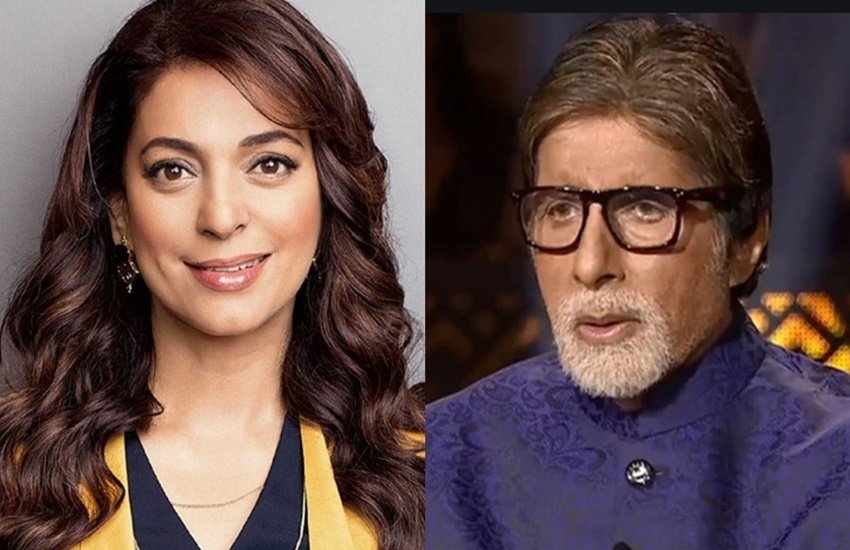 Amitabh bachchan corona positive, juhi chawla trolls after tweet for bachchan family good health, juhi chawla troll on twitter, juhi chawla trolling for amitabh bachchan,