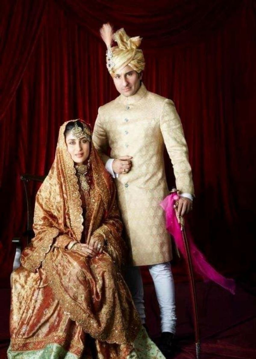 करीना कपूर ने अपनी शादी में 50 लाख का लहंगा पहना था। इसे मनीष मल्होत्रा ने डिजाइन किया था। (सारे आंकड़े मीडिया रिपोर्ट्स पर आधारित हैं।)