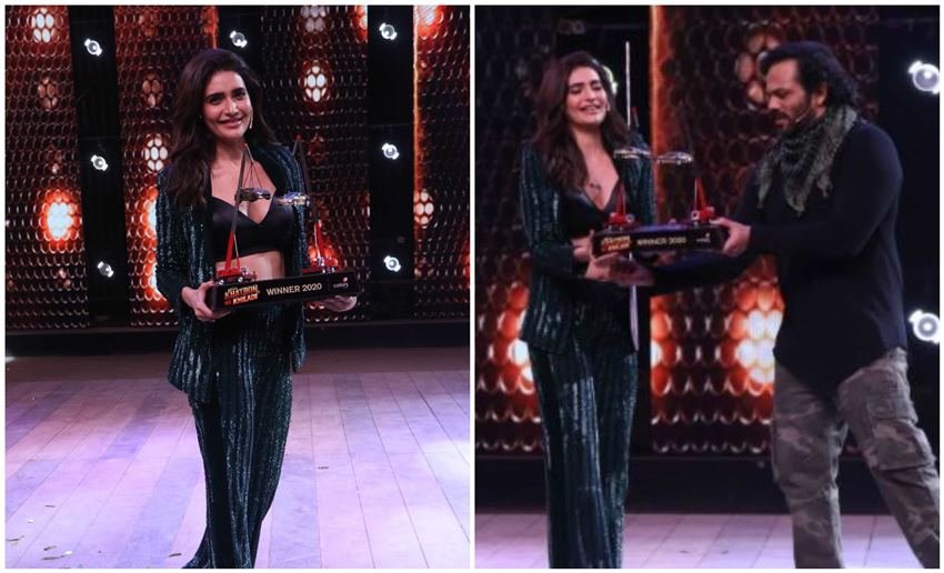 Karishma Tanna: 'खतरों के ख‍िलाड़ी 10' जीत कर करिश्मा तन्ना ने इतिहास रच दिया है। वह इस शो को जीतने वाली पहली महिला सेलेब हैं। अपनी उपलब्धि पर करिश्‍मा थोड़ा भावुक हो गई हैं और अपने पुराने दिनों को याद करते हुए कहा है कि एक समय था जब लोग कहते थे कि आखिर इस लड़की से शादी कौन करेगा। करिश्मा तन्ना ने इंस्टाग्राम पर पोस्ट लिखकर अपने दिल की बातें सोशल की हैं: