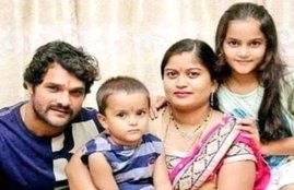 khesari lal wife, chanda devi, yadav khesari lal ke gane,