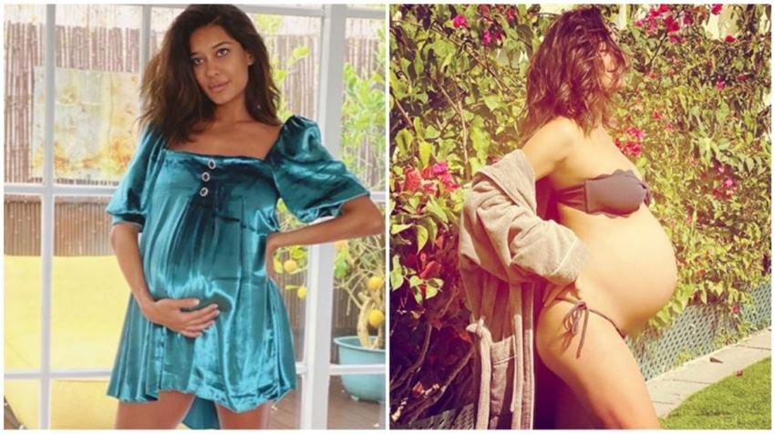 लीजे हेडन ने प्रेग्नेंसी में बिकनी, हॉल्टर-नेक ड्रेसेस और मिनी ड्रेसेस में बेबी बंप फ्लॉन्ट करती नजर आई थीं।