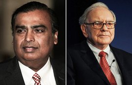 Mukesh Ambani, Warren Buffet
