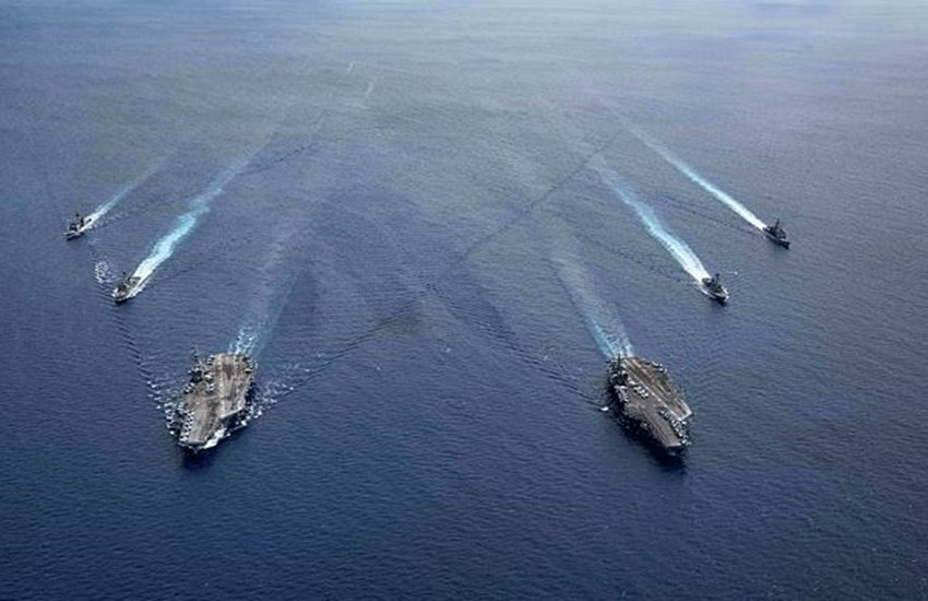 India china border dispute, Indian navy